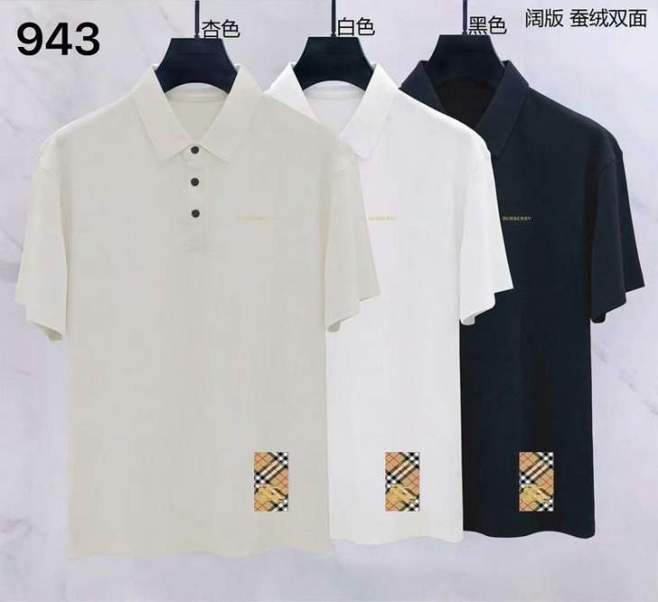 Picture of Burberry Polo Shirts Short _SKUBurberryM-3XL8qx94329111